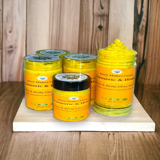 TURMERIC & HONEY – FACE & BODY GLOW SCRUB