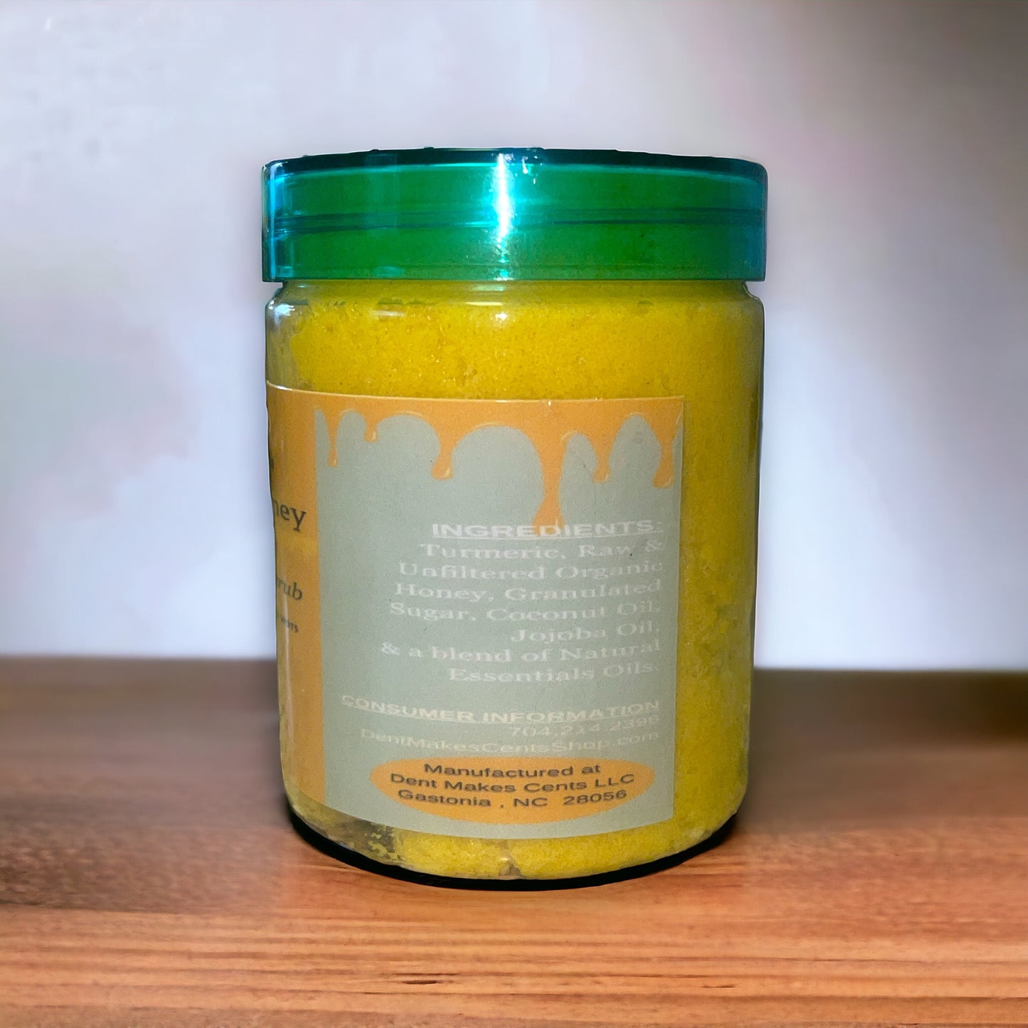 TURMERIC & HONEY – FACE & BODY GLOW SCRUB